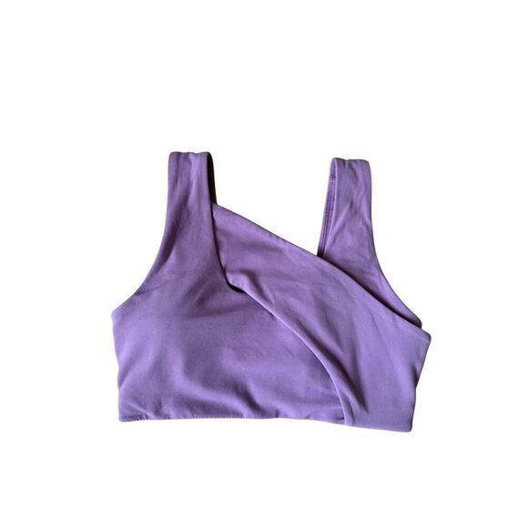 Lululemon Nulu Cross-Front Yoga Bra Light Support size 4 Wisteria Purple - Picture 3 of 6